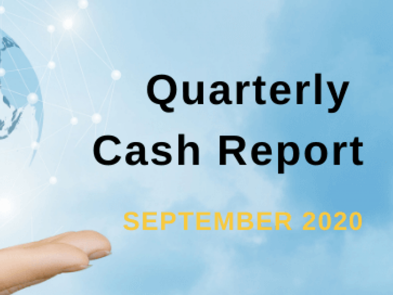 uscom quarterly cash report 9.2020