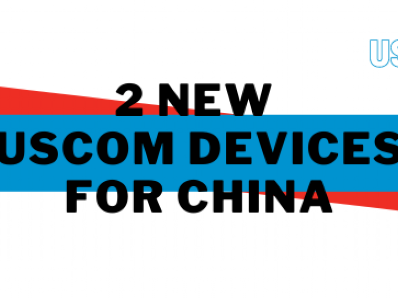 2 New USCOM Devices for China